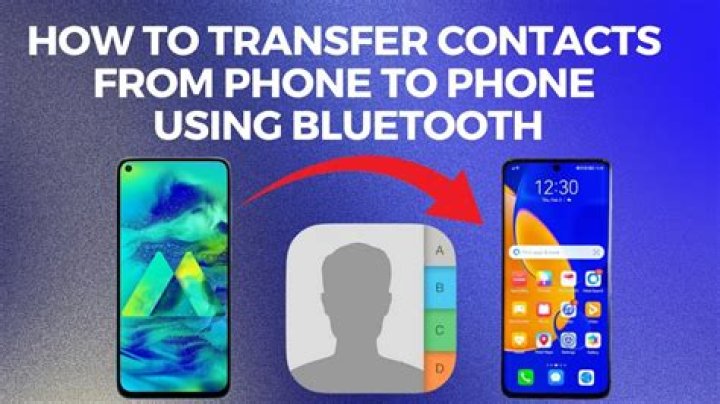 How to transfer contacts to new phone