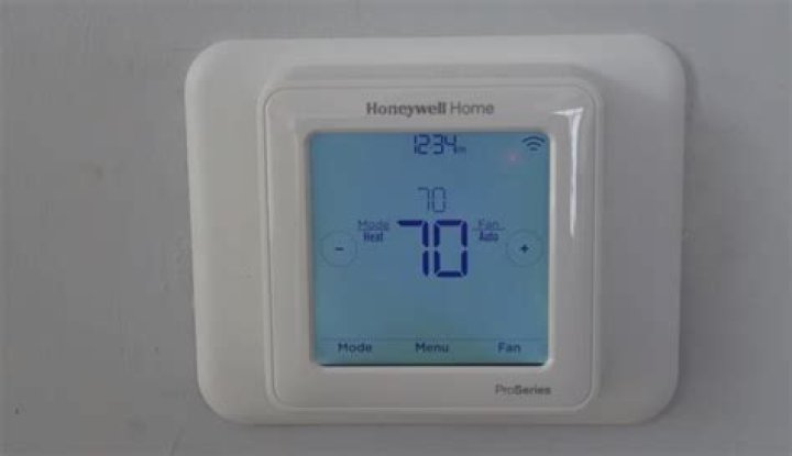 How to turn on the rth111 thermostat in Honeywell?