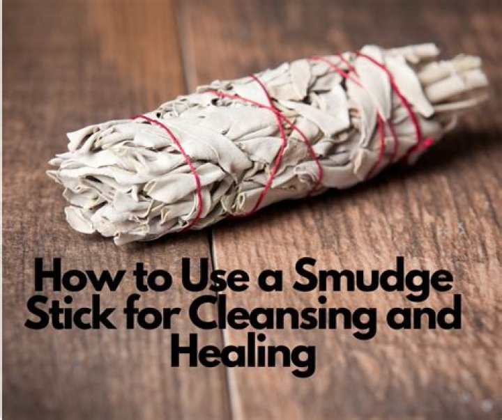 How to use a smudge stick