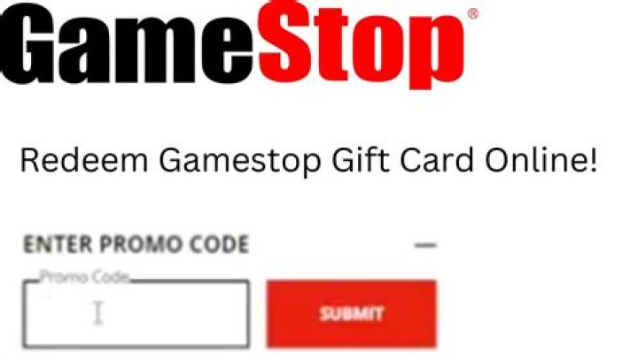How to use gamestop gift card online