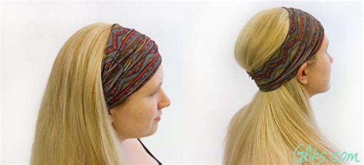 How to wear a headband