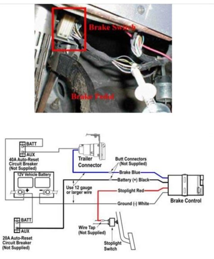 How to wire a trailer brake controler in a Subaru Forester?