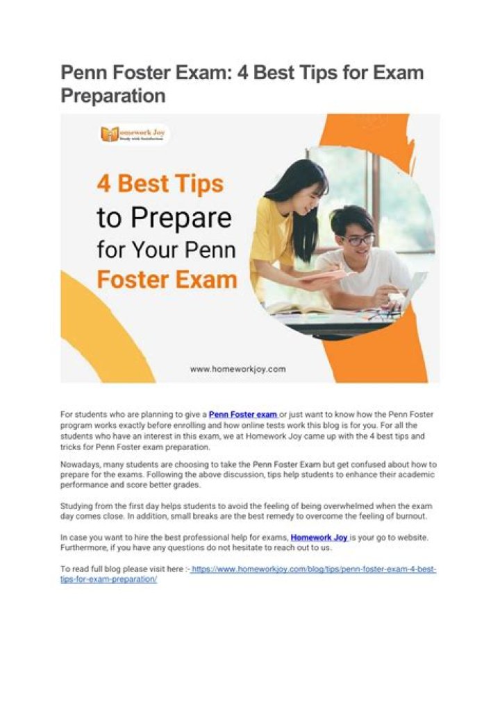 Improving Your Writing Penn Foster Exam