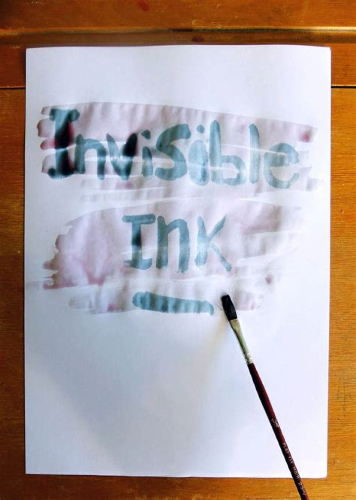 Invisible ink - How To Discuss