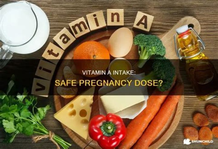 Is 4000 IU of vitamin A safe during pregnancy