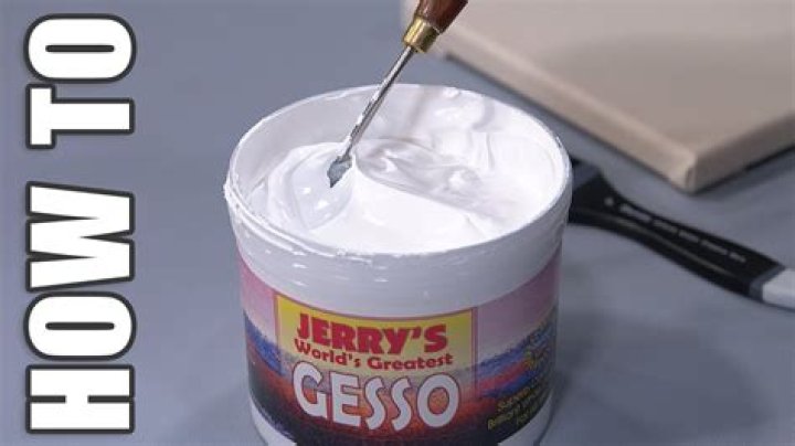 Is acrylic gesso the same as gel medium