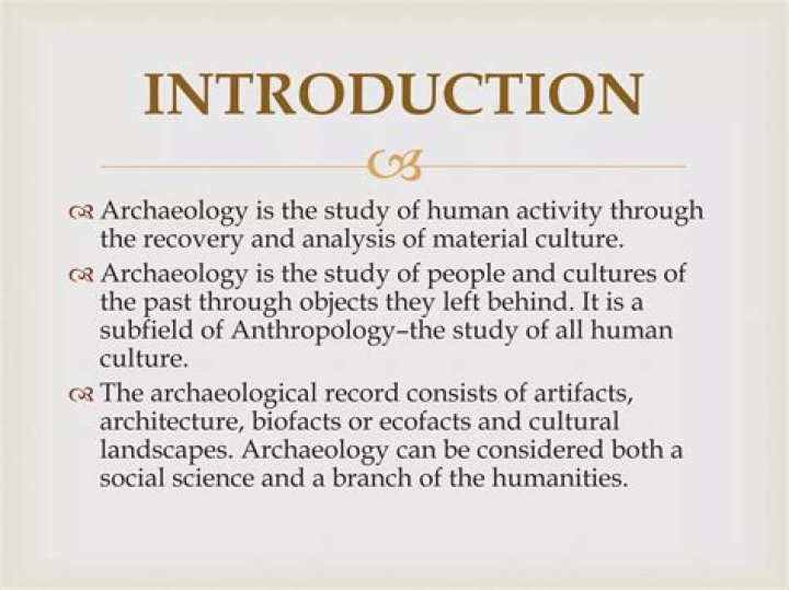 Is Archaeology a subfield of anthropology