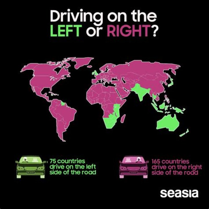 Is driving on the left side of the road better?
