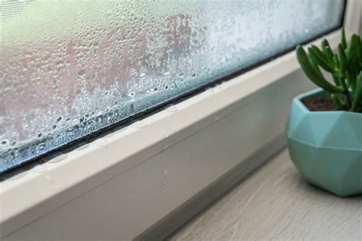 Is it normal to have water in window tracks?