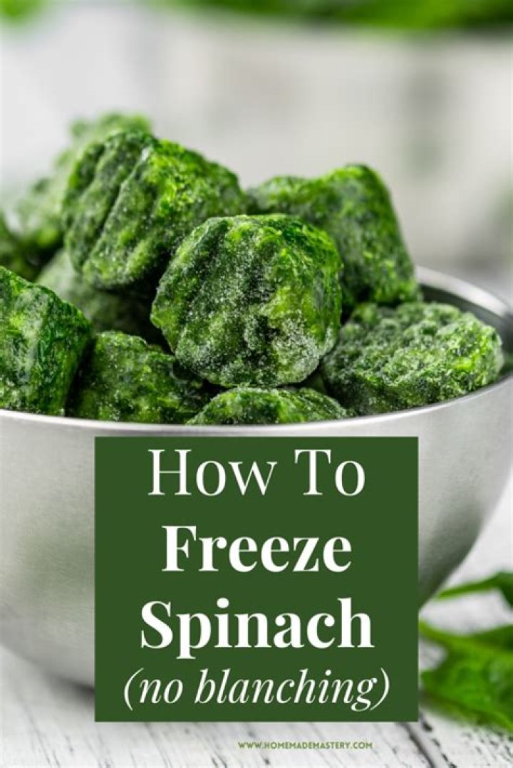 Is it OK to freeze spinach dip