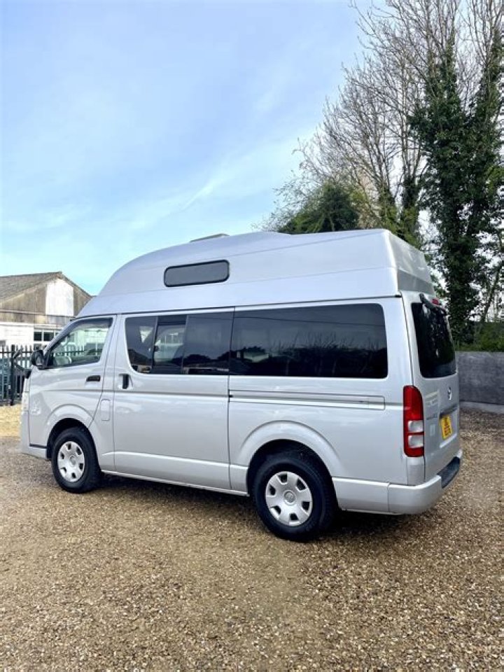 Is the Toyota HiAce campervan available in the UK?