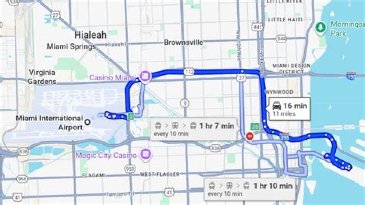 Is there a shuttle from Miami airport to South Beach