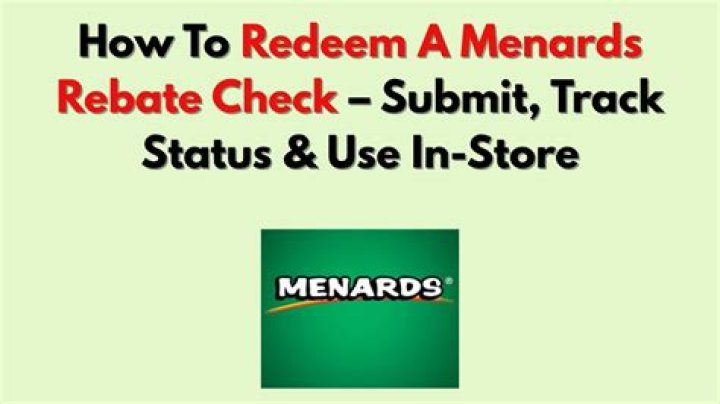 Menards Rebates - How To Discuss