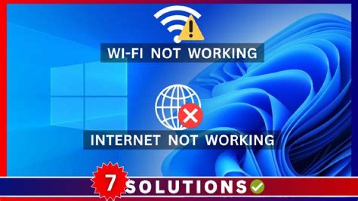 My wifi is not working