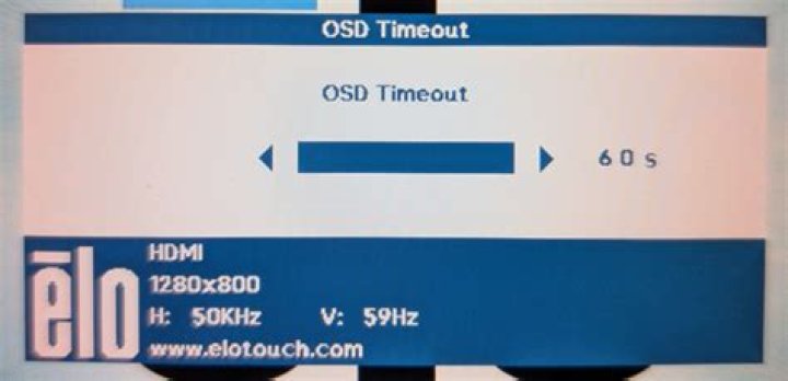 Osd Timeout - How To Discuss