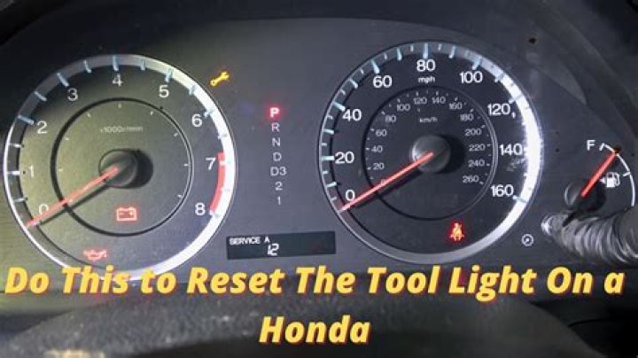 Question: How To Clear Maintenance Light On 02 Honda Accord