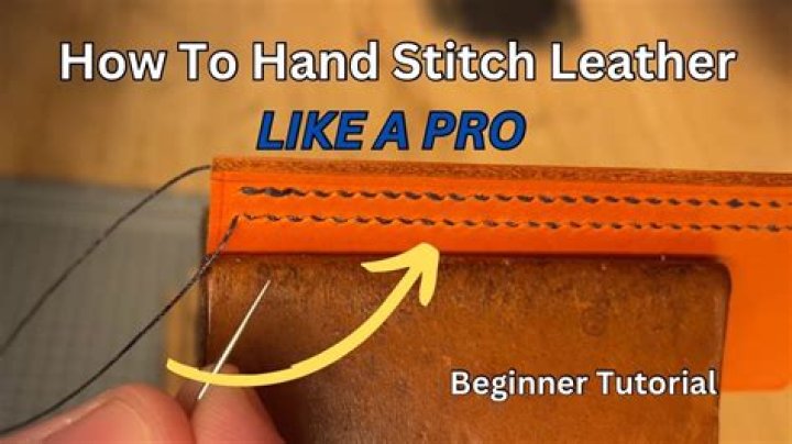 Sewing leather - How To Discuss