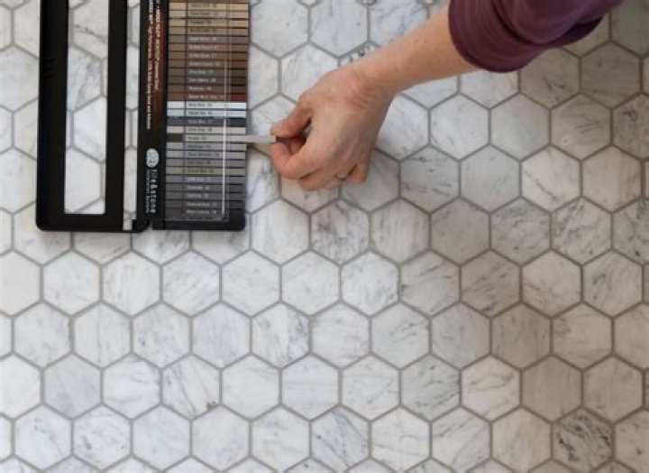 Should grout be darker than tile