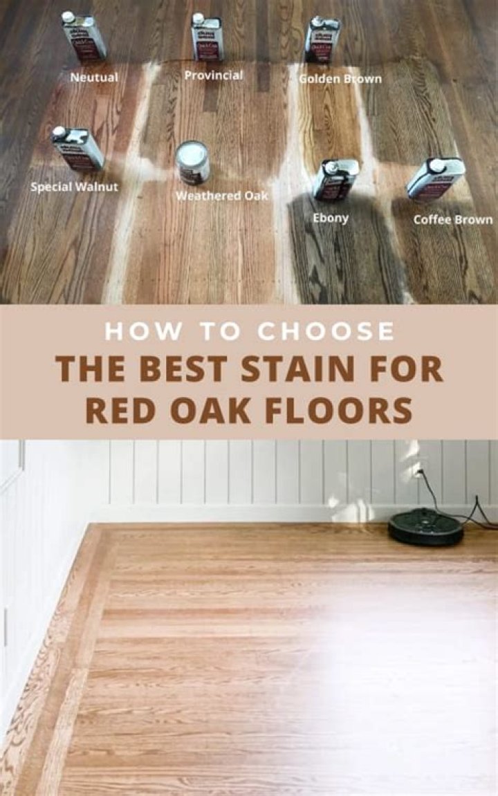 Should you stain red oak floors