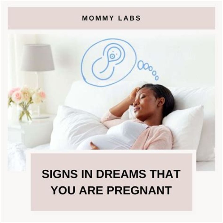 Signs in dreams that you are pregnant
