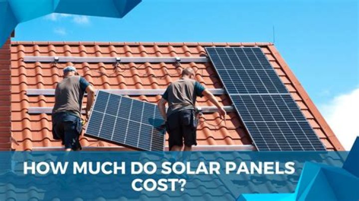 Solar panels for house cost