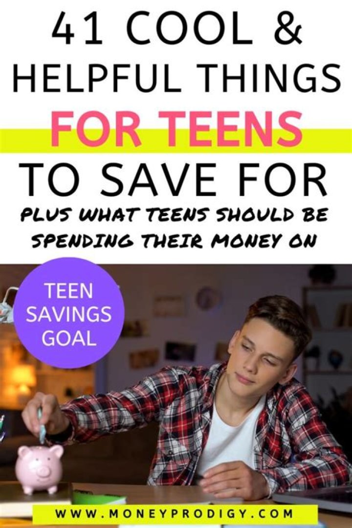 Things To Save Up For As A 12 Year Old