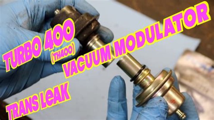 Turbo 350 Vacuum Modulator - How To Discuss