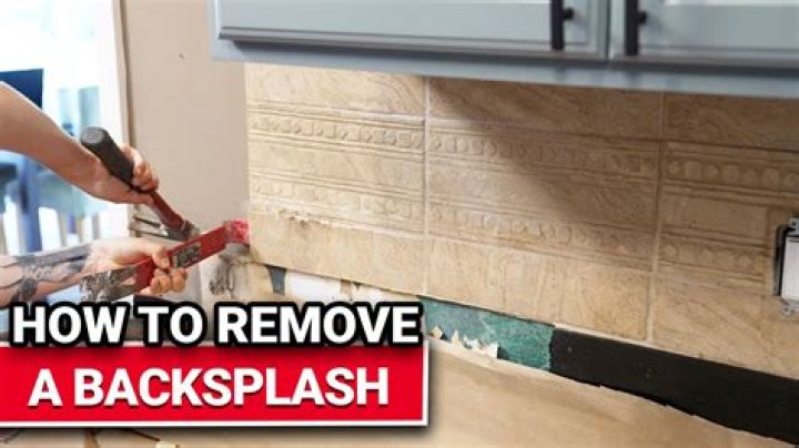 Wallpaper backsplash - How To Discuss