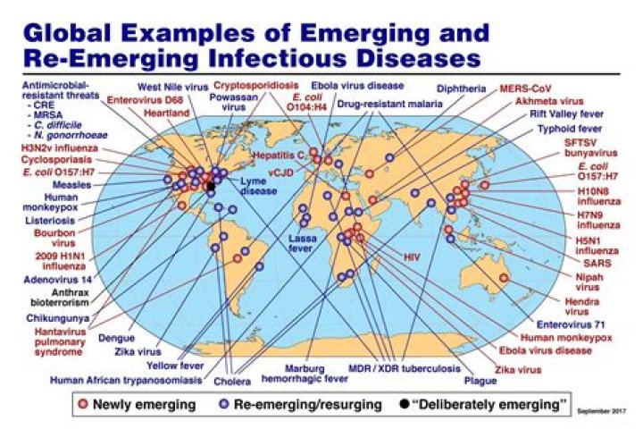 What are emerging and re emerging diseases