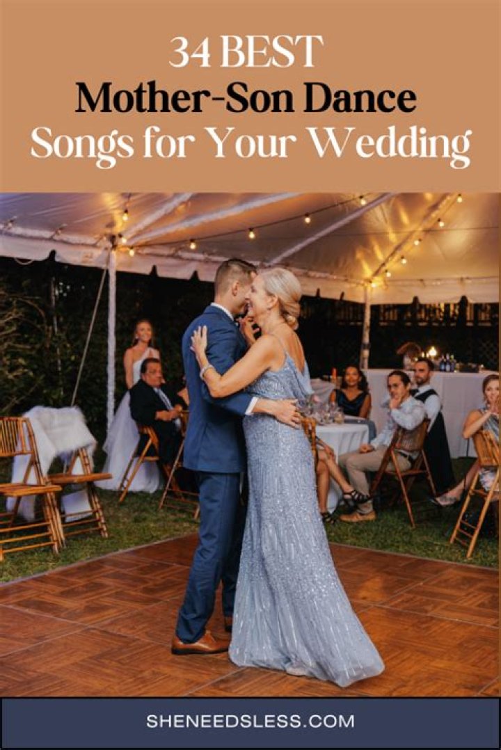 What are good mother and son wedding songs