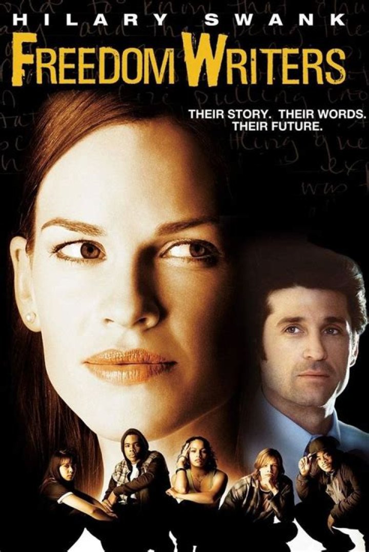 What are some questions about the movie Freedom Writers?
