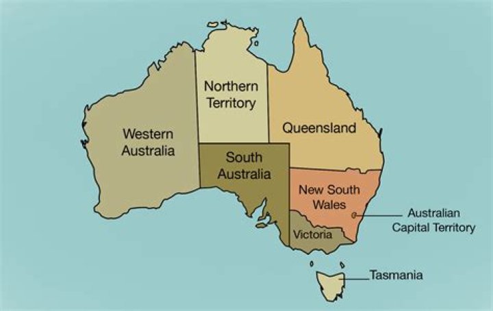 What are the 7 territories of Australia