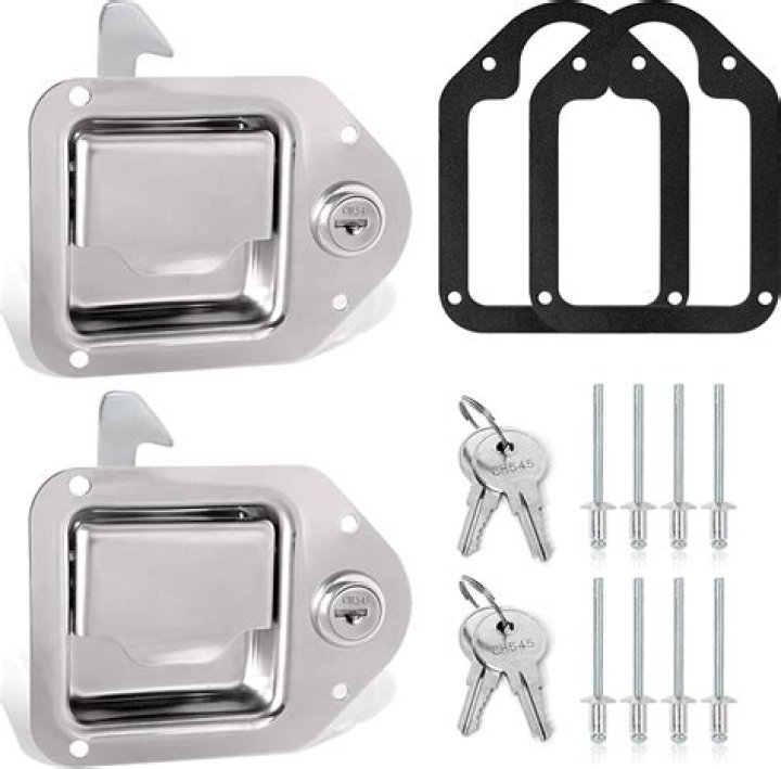 What are the best latches for mini storage doors?