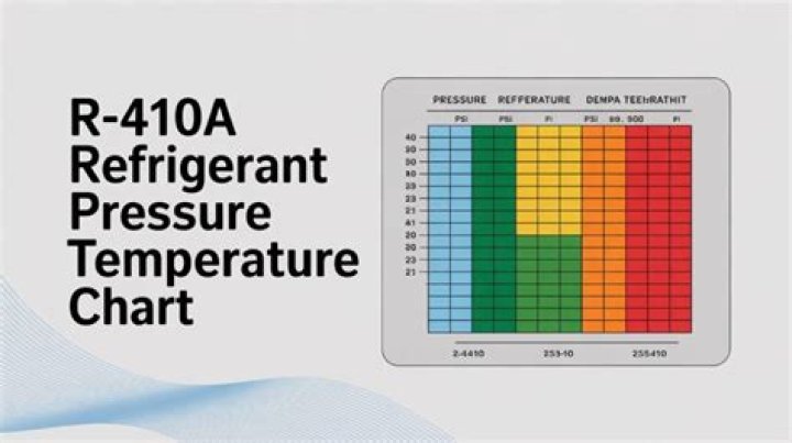 What are the operating pressures on a R-410A?
