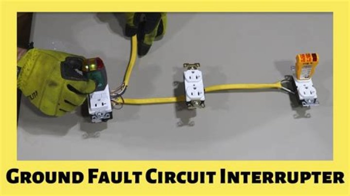 What causes a ground fault circuit interrupter to trip?