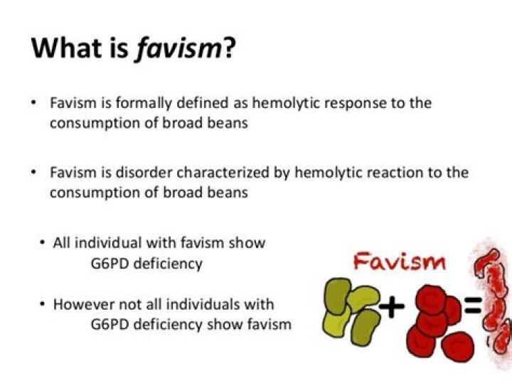 What causes Favism