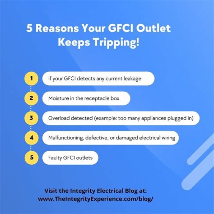 What causes GFCI to keep tripping?