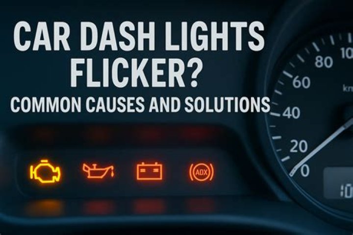 What causes LED lights to flicker on a dimmer?