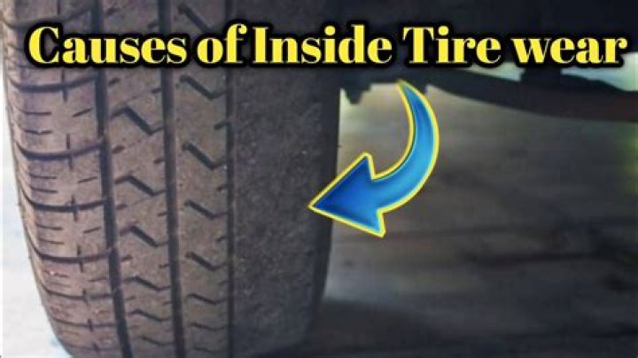 What causes tires to be choppy on the inside?