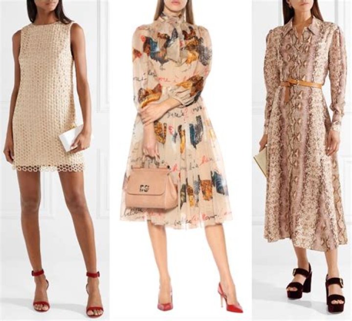 What Color Shoes To Wear With Beige Dress