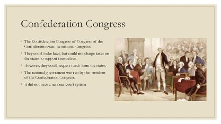 What could Congress do under the Articles of Confederation