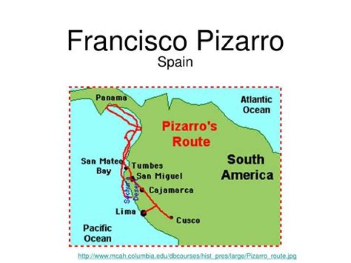 What country did Francisco Pizarro sail for