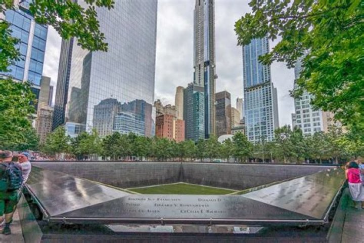 What do the trees at the 9/11 memorial represent