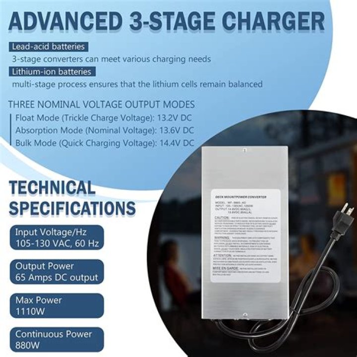 What does a 3 stage converter do?