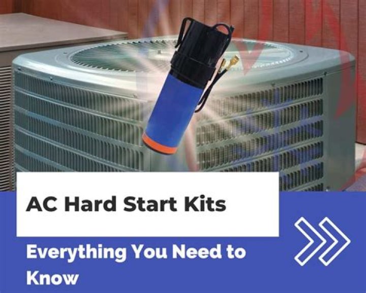What does an air conditioner hard start kit do?