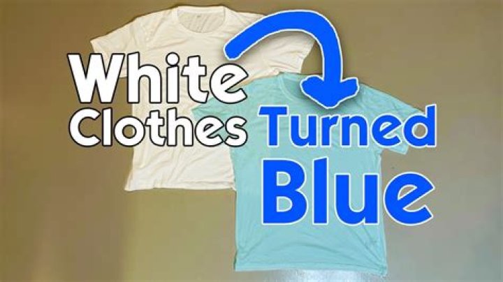 What does bluing do for clothes?