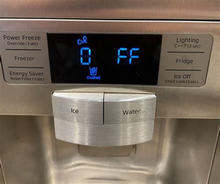 What does it mean when camper fridge says check?