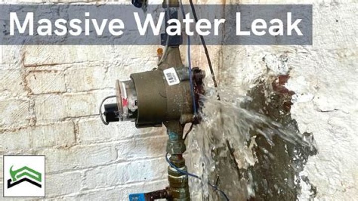 What does leaking water represent?