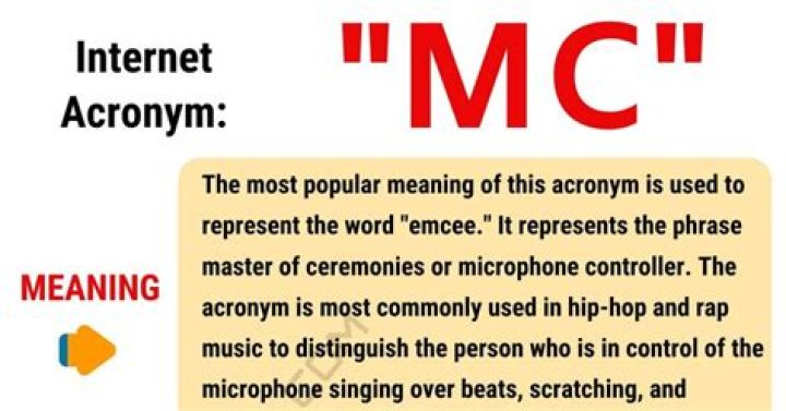 What Does Mc Stand For