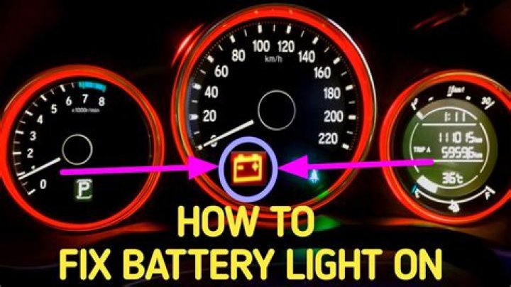 What does no power and no charging light mean?